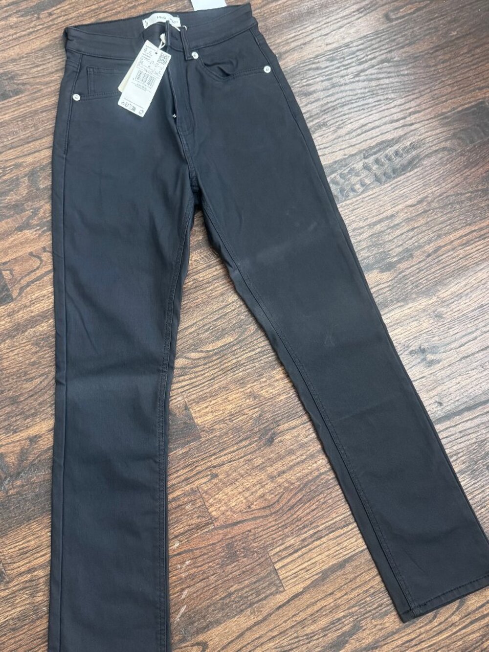 Mango High Rise straight cut jeans